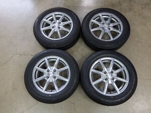 △ヤフオク特別価格！ブリヂストン PX-C 185/65R15　LAYCEA 15X5.5J+42 100/4H　bB　シエンタ　アクア　ティーダ　ノート　デミオなどに