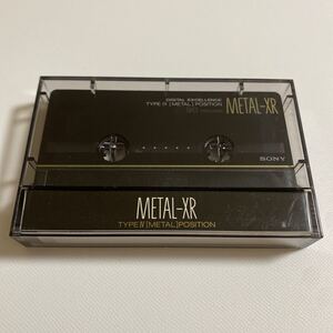 SONY METAL-XR 90 DIGITAL EXCELLENCE TYPE Ⅳ メタルテープ　カセットテープ 中古品