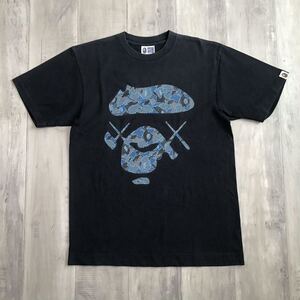 BAPE × KAWS Cloud camo Tシャツ Mサイズ a bathing ape カウズ エイプ ベイプ アベイシングエイプ NIGO 迷彩 y48