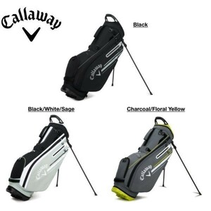 ★新品★送料無料★ キャロウェイ Callaway Chev スタンドバッグ White/Black/Fire Red