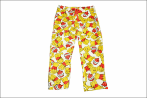 【L】 Disney ディズニー Winnie the Pooh くまのプーさん 総柄 パジャマ パンツ フリース ビンテージ ヴィンテージ 古着 オールド EB511