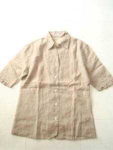 BEAMS購入 CUPIDON フランス製半袖シャツ sizeS