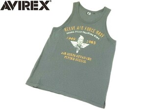 国内正規品！◆AVIREX アヴィレックス◆AIR FORCE FLYING SCHOOL タンクトップ / 上野商会