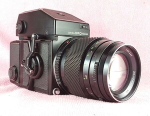 Zenza Bronica ETR-S MC 75mm ゼンザ ブロニカ シャッター確認済