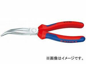 クニペックス/KNIPEX ラジオペンチ 40゜先曲 品番：2625-200 JAN：4003773010937