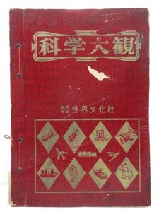 ♪世界文化社 科学大観 第13号～22・24号 / 科学問答 No.2【 全12冊 】希少 当時物♪難あり 経年保管品