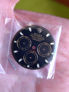 美品！！！ ROLEX　デイトナ　 DAYTONA　Ref.116523＆Ref.116503　　ブラック文字盤純正針セット　　“クロマライト夜光“　！！