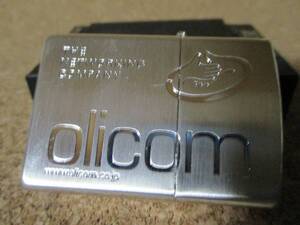 ZIPPO 『THE NETWORKING COMPANY olicom オリコン』1998年6月製造 IT オイルライター ジッポ 廃版激レア 未使用品