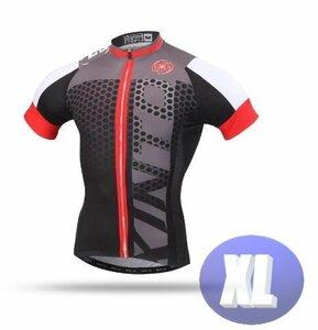 XINTOWN サイクリングウェア 半袖 XLサイズ 自転車 ウェア サイクルジャージ 吸汗速乾防寒 新品 インポート品【n618】