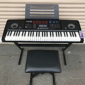 616 Rock Jam ロックジャム RJ-761 電子 キーボード 多機能 スタンド ペダル 音楽 楽器 鍵盤 ピアノ
