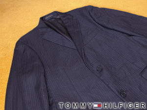 トミー・ヒルフィガー Tommy Hilfiger テーラードジャケット ウール100% M