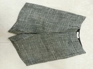 (35)SPICK AND SPAN　ツィードショートパンツ　グレー　38　USED