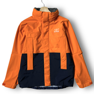 新品 訳アリ HELLY HANSEN ヘリーハンセン ウォータープルーフ 撥水防水 透湿 レインジャケット アウトドア HOEZ12010 M レディース◆B2796