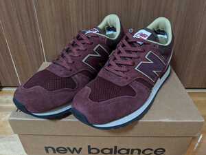 (本物保証) 日本未発売 new balance M770RBB 27.5cm 新品未使用 英国製 (訳ありアウトレット)