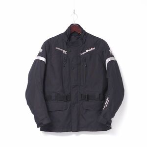 GQ7498□ホンダ/Honda*メンズL*ゴアテックス/ライディングジャケット/ジップアップブルゾン/バイクウエア*中綿インナージャケット着脱可*