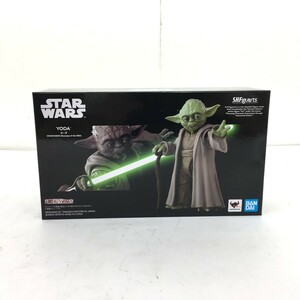 ○【同梱不可】【未開封】バンダイスピリッツ S.H.Figuarts ヨーダ(STAR WARS：Revenge of the Sith) 現状品