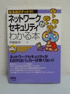 なるほどナットク! ネットワークセキュリティがわかる本 ★ 伊藤敏幸 ■ ハッカーは怖くない ファイアーウォールによる防御 守るべきこと