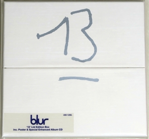 ◇ ブラー Blur 13 初回限定 BOXケース付き シリアルナンバー入り ポスター付き 輸入盤 ( EU盤 ) 499 1290 新品 ◇