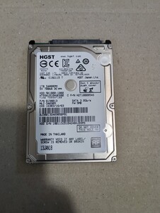 HGST HDDハードディスク 2.5 1TB 5