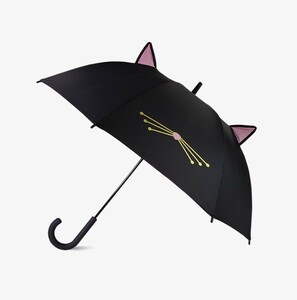 2024春夏♪ US限定(*^^*) 日本未発売　ねこちゃん　Kate Spade Cat Umbrella　188330 本物をお届け♪かわいいー！！