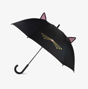 ロサンゼルスから最新本物をお届け!!【直営モデル】ねこちゃん　Kate Spade Cat Umbrella　型番：188330 US限定!!　かわいいっーーーー!!