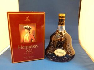 Hennessy　XO ヘネシーXO　金キャップ　700ｍｌ40％　箱付き