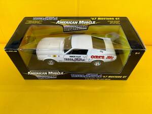 ★Ertl★アーテル★AMERICAN MUSCLE★THUNDER★TASCA FORD ’67 MUSTANG GT★マスタング★1/18★2003年製★激レア★未開封★日本未発売★