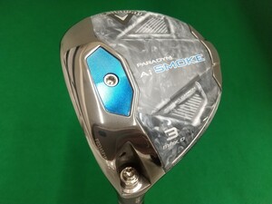 【05】【3W】【即決価格】【レフティ】キャロウェイ PARADYM Ai SMOKE MAX D(2024)/3W(15度)/TENSEI 50 for Callaway/硬さ SR/メンズ 左