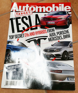 アメリカ雑誌 オートモービル automobile 2015-2月号　ベンツ　bmw　アメ車 usdm jdm ワイルドスピード