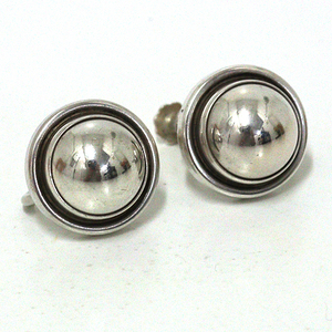 ジョージジェンセン GEORG JENSEN 86D イヤリング シルバー 925S 【中古】Bランク