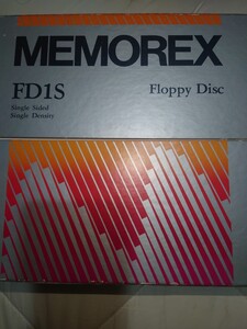 MEMOREX FD-1S 未使用品　5枚組　純正ボックス、ラベル　アンケートはがき　ブックレット付き