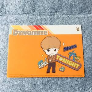 BTS 防弾少年団　TinyTAN ジン　Dynamite　マルチシート (下敷き、ランチョンマットに)