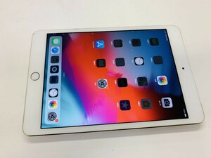 ★送料無料★ジャンク★SoftBank★A1600 iPad mini 3 Wi-Fi + Cellular 64GB★ゴールド★0326007106★SYS★09/21