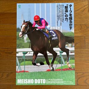 JRA ヒーロー列伝ポスター No.50 メイショウドトウ B3 ポスター