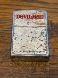 レア　希少品　DEVIL MAN zippo デビルマン　ジッポー オイルライター ヴィンテージ加工　喫煙具 喫煙グッズ