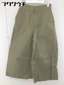 ◇ Dickies ディッキーズ × apart by lowrys コラボ ワイド パンツ サイズM オリーブ カーキ系 レディース