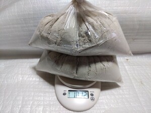 火鉢の灰　約1kg　茶道具　炭手前　莨盆　手あぶり　灰　囲炉裏