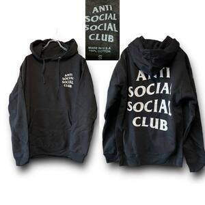 新品 ANTI SOCIAL SOCIAL CLUB アンチソーシャルソーシャルクラブ プルオーバー パーカー size S USA製