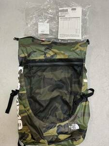 納品書あり 付属品完備 Supreme THE NORTH FACE 17SS Waterproof Backpack バックパック 迷彩 CAMO レア ノースフェイス シュプリーム