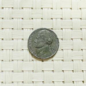 アメリカ ＵＳＡ コイン外国古銭 5セント 硬貨　ＦＩＶＥＣＥＮＴＳ 1974年