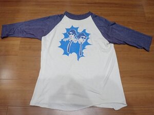 貴重　ビンテージ Tシャツ ブルースブラザーズ The Blues Brothers L 80s 1980 ムービー 映画 movie vintage　ラグラン　七分