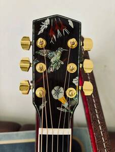 Tessaly GM80 アメリカ手作り ギター５A木材 使用