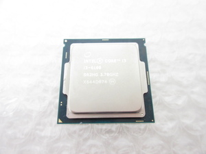 S3338R Intel CPU BIOS確認済み Intel Core i3-6100 Processor 3.70GHz/2コア/4スレッド SR2HG 中古