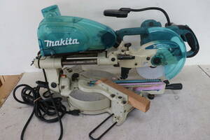 YKB/052 makita マキタ 190mm スライドマルノコ 100V LS0716F 通電確認済み 現状品 直接引き取り歓迎