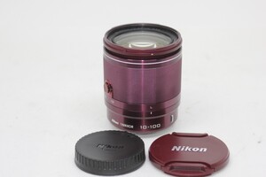 Nikon 高倍率ズーム 1 NIKKOR VR 10-100mm f/4-5.6 レッド ニコンCXフォーマット専用 #0093-1188