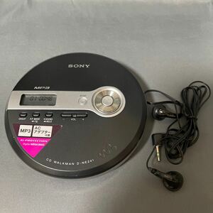 【動作品】 SONY ソニー ポータブルCDプレーヤー CDウォークマン D-NE241 