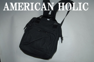 ◆DSC3715◆驚愕の最終価格！他でも出品中！完全売り切り！◆アメリカンホリック◆AMERICANHOLIC/良品/人気モデル！リュックサック/バッグ