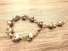 直営店購入サーティーンデザインズSMALL MAD SKULL BRACELET