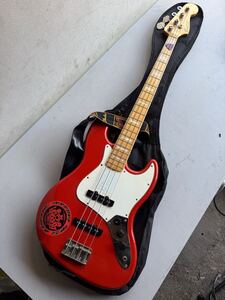 ☆ EDWARDS PROFESSIONAL GUITAR＆BASS PRODUCED BY ESP エレキベース☆音出し確認済み☆ソフトケース付き☆現状品☆