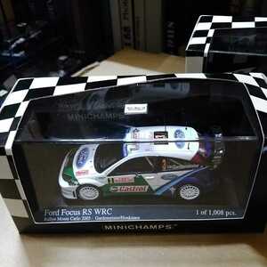 1/43 FORD FOCUS RS WRC フォード　フォーカス　2005　モンテカルロ　ラリー　ガルデマイスター